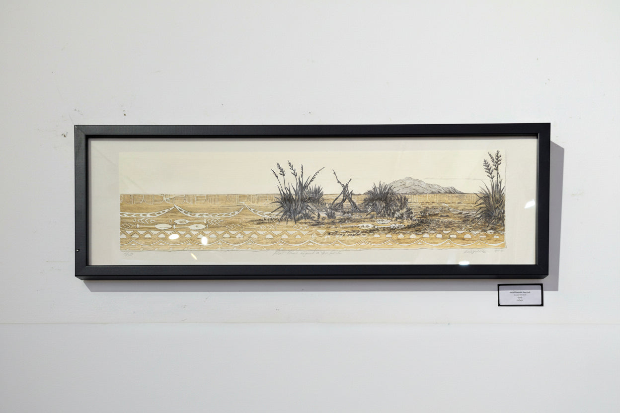 Kapiti Island beyond Te Horo 10/25