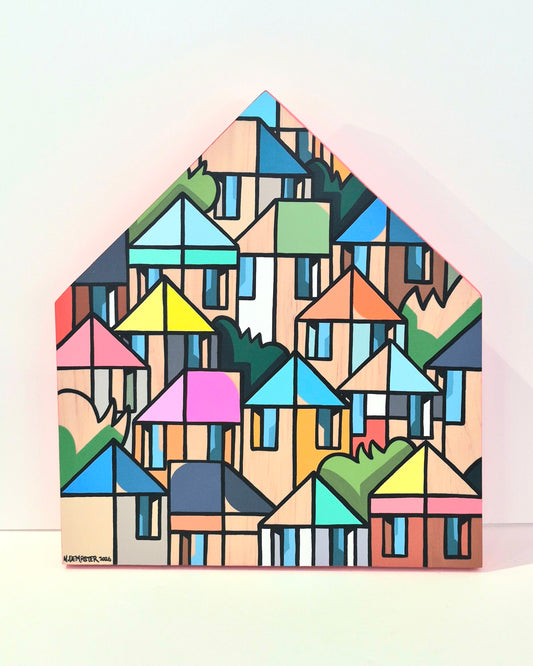 Small House - Light Red