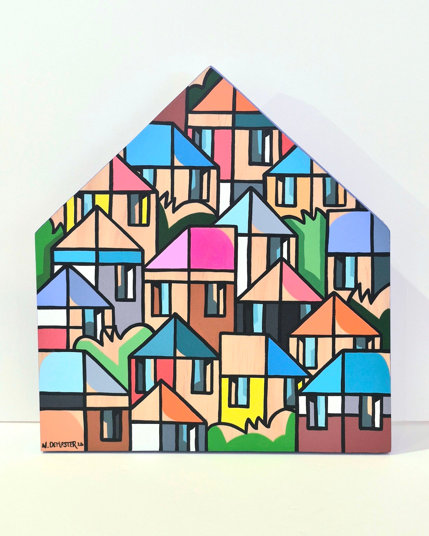 Small House - Blue