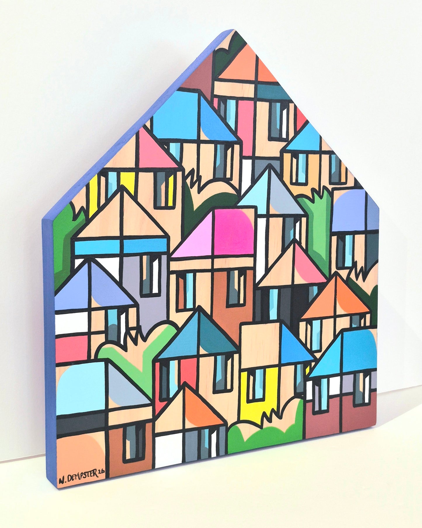 Small House - Blue