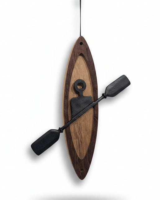 Bronze Kayak On Oak Black Cord