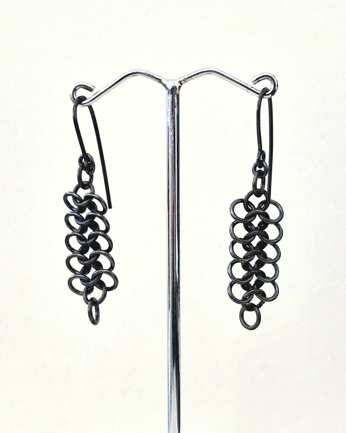 Chainmail Drop Earrings