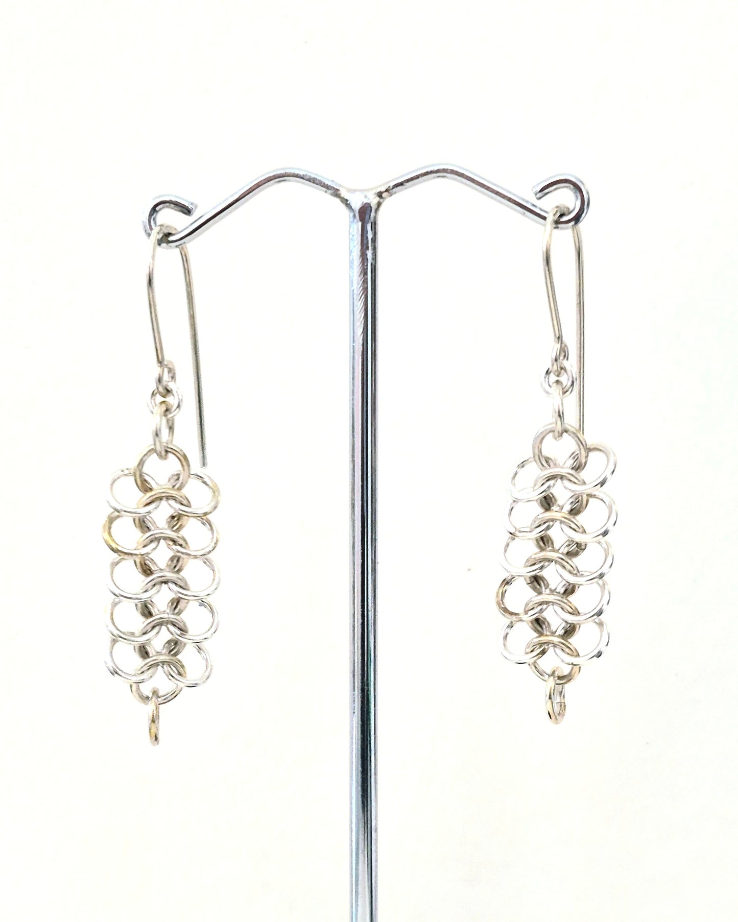 Chainmail Drop Earrings