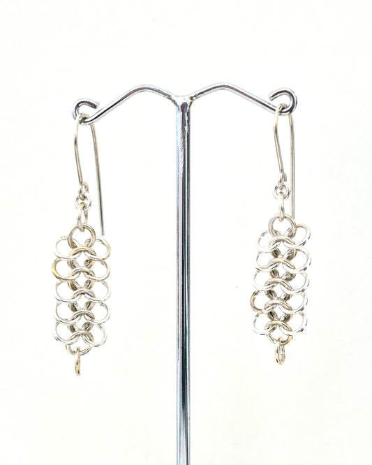 Chainmail Drop Earrings