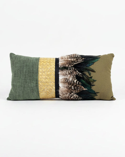 Evening Forest Feather Cushion