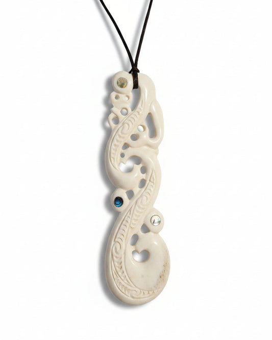 Manaia Bone Carving
