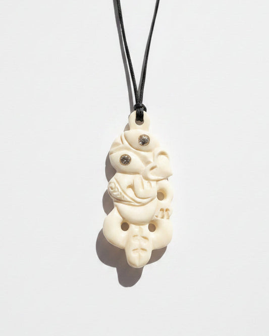 Tiki Bone Carving