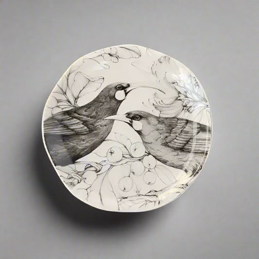 Katy Hayward Huia & Pīwakawaka Trinket Dish
