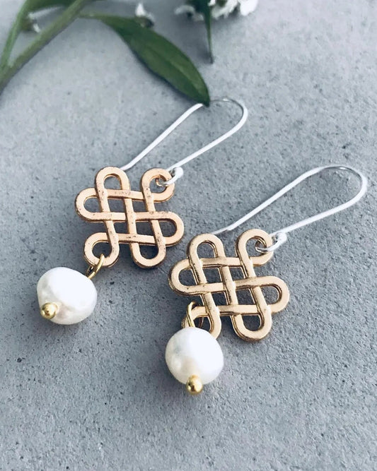 Briana Earrings in Gold & Silver