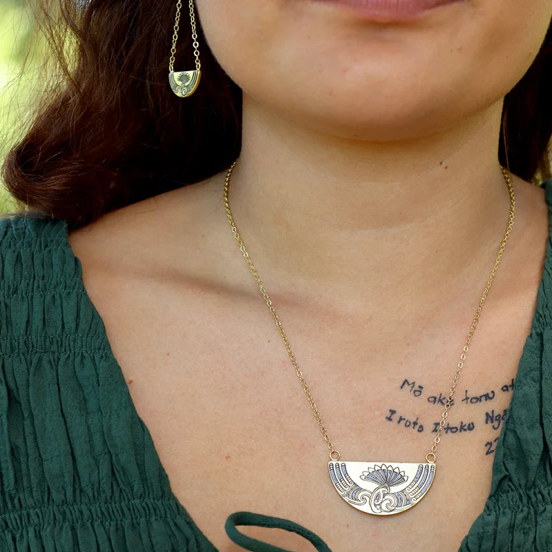 Huia Breastplate Earrings