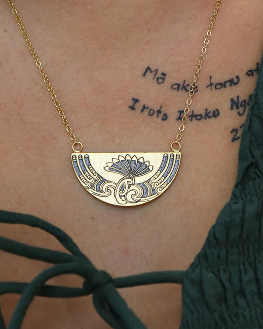 Huia Breastplate Necklace