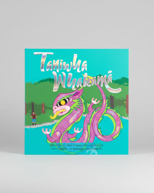 Taniwha Whakamā Kids Book