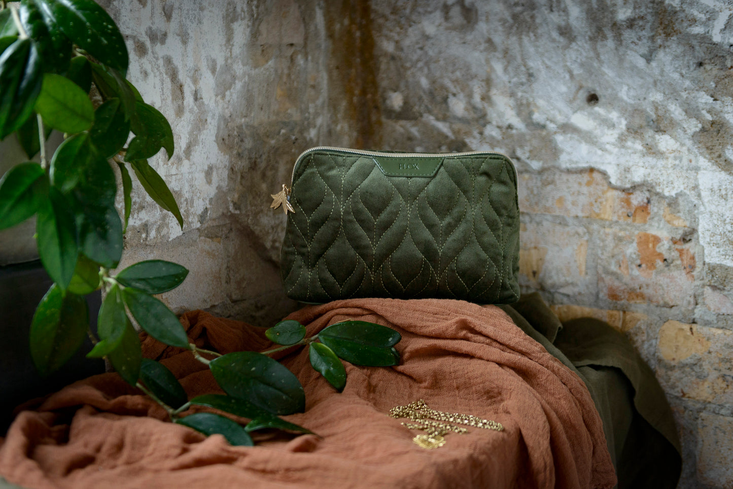 Ahi Velvet Cosmetic Bags
