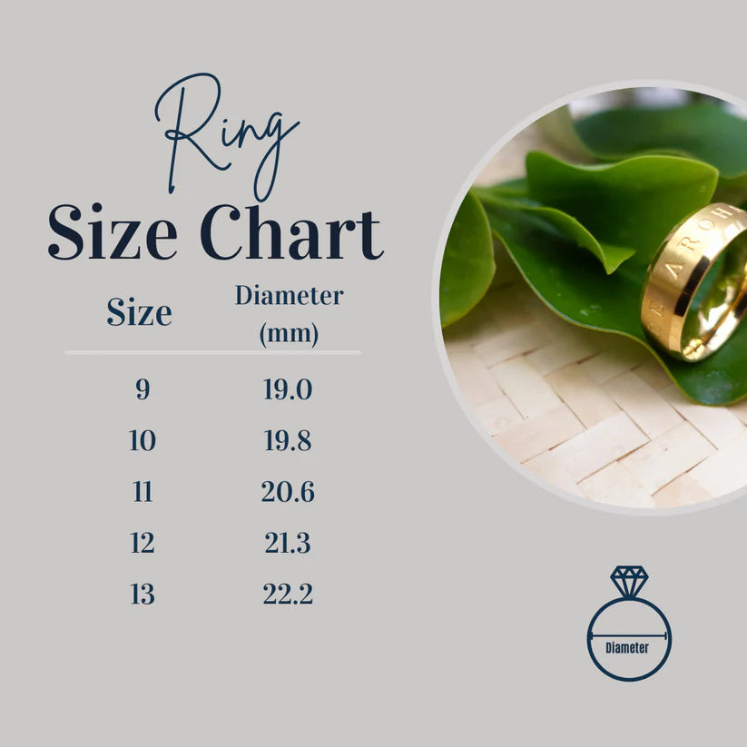 Slim Ring - He Aroha Mutunga Kore