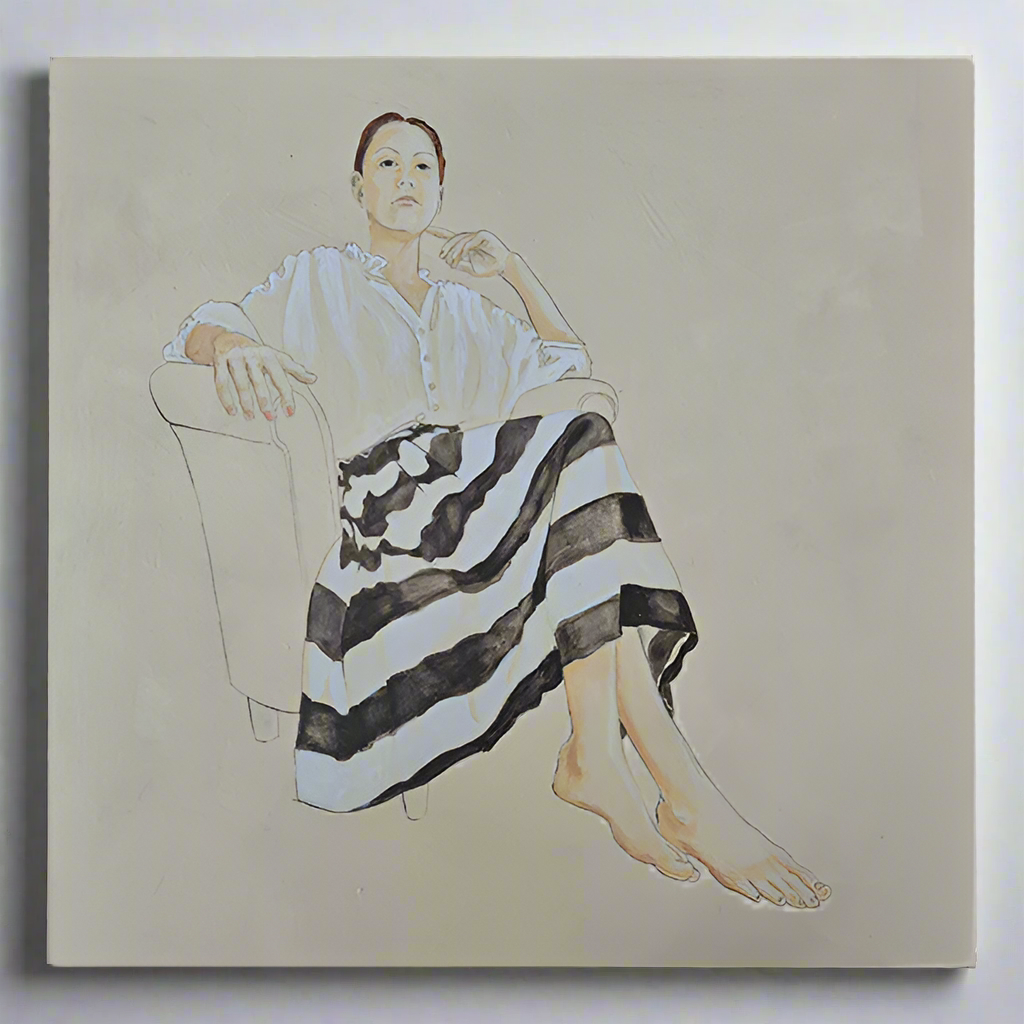 Seated - White