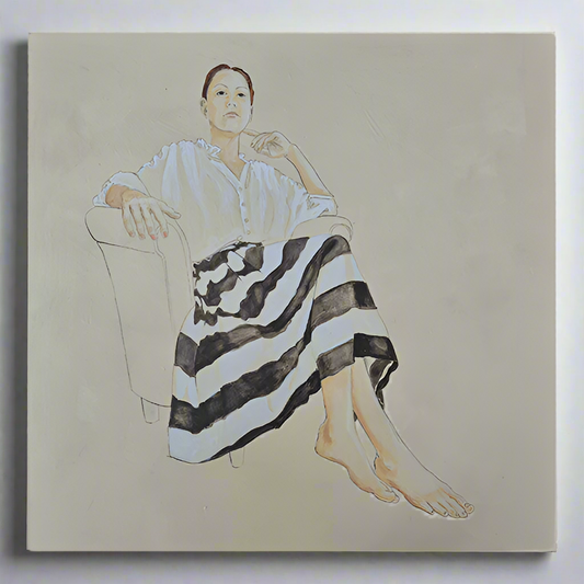 Seated - White