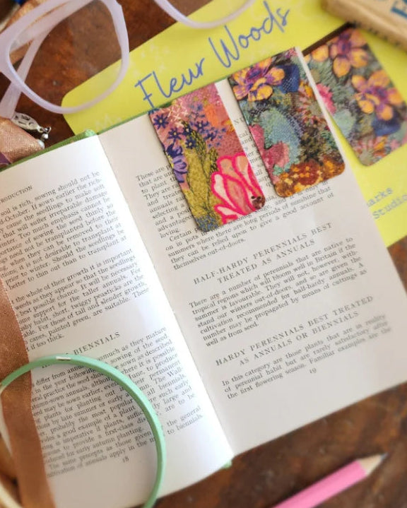 Magnetic Bookmarks by Fleur Woods