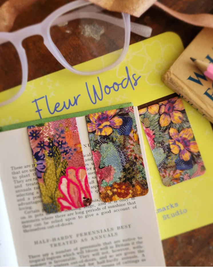 Magnetic Bookmarks by Fleur Woods