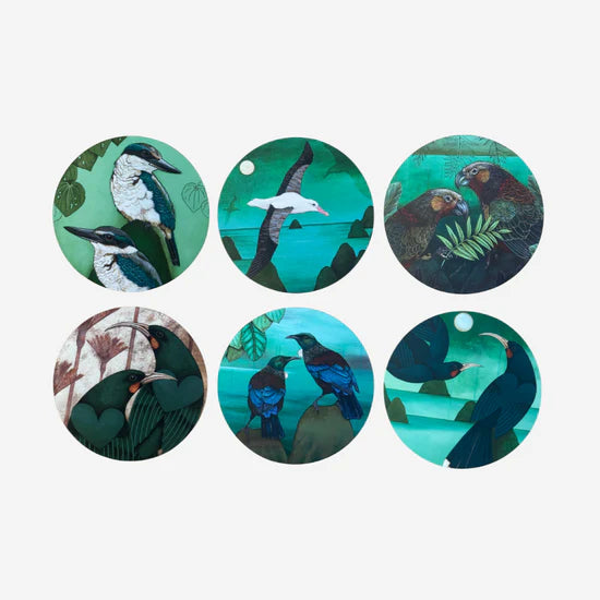 Kathryn Furniss Set Of Six Coasters