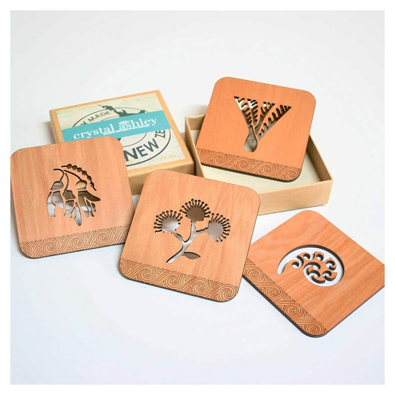 Set of 4 Rimu Coasters