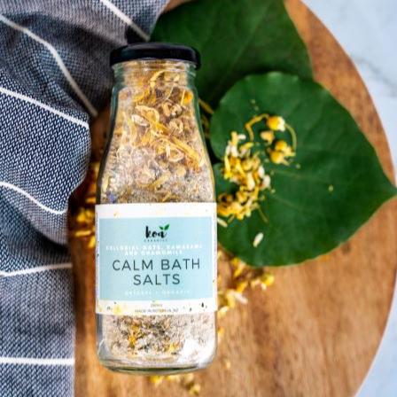 Calm Bath Salts - Kawakawa + Oats 250ml