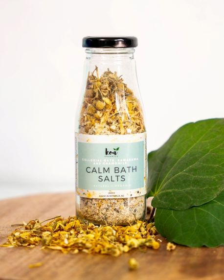 Calm Bath Salts - Kawakawa + Oats 250ml