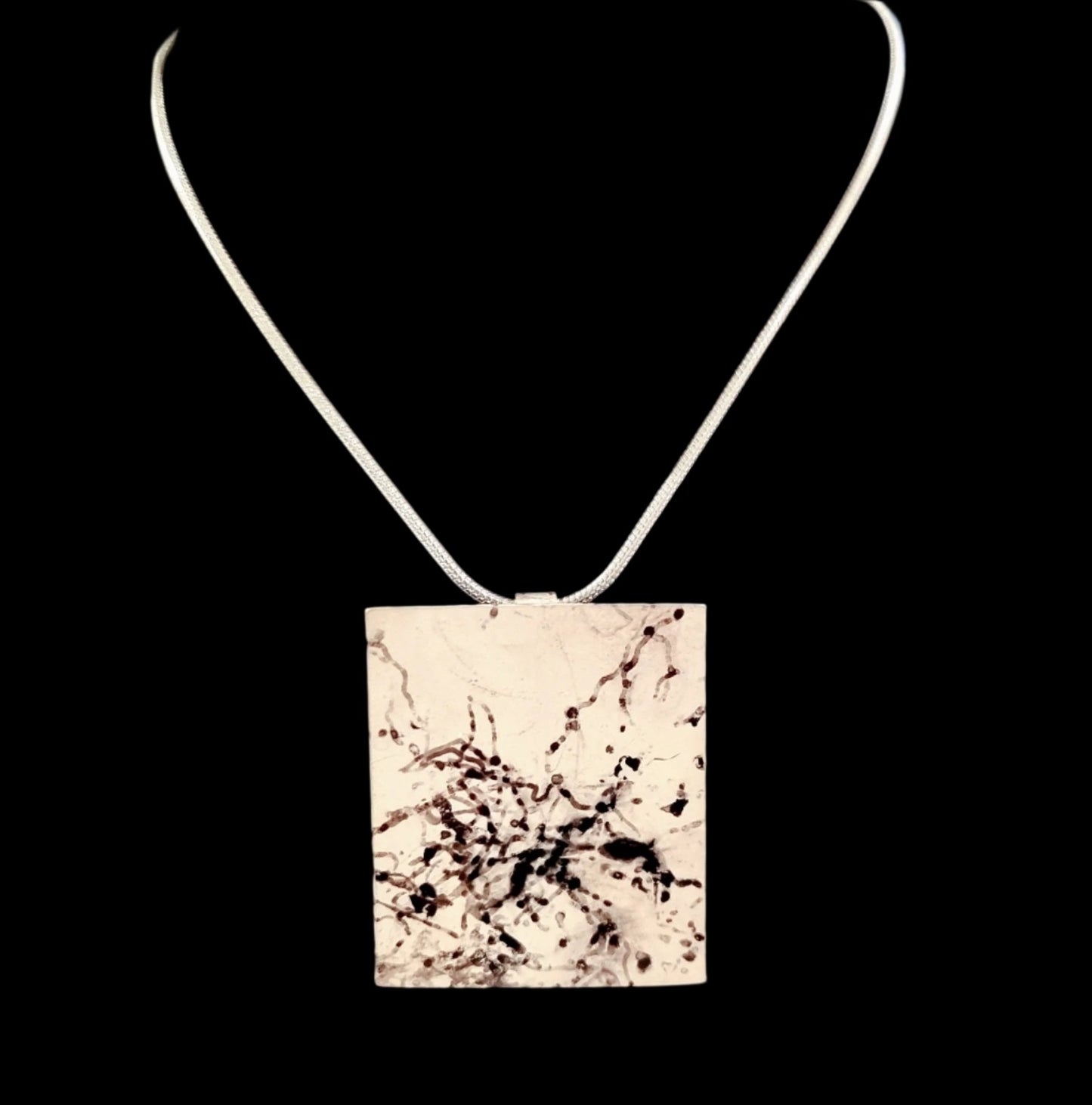 Distraction Square Pendant