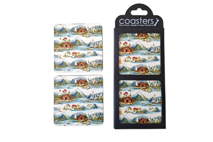 Duo Pattern Coasters