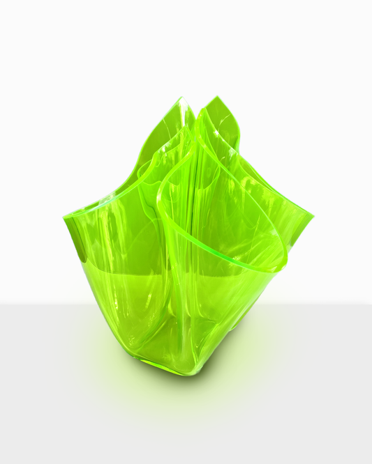 Transparent Fluorescent Green Bloom