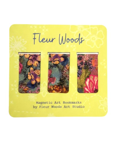 Magnetic Bookmarks by Fleur Woods