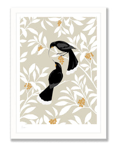 Huia leaves