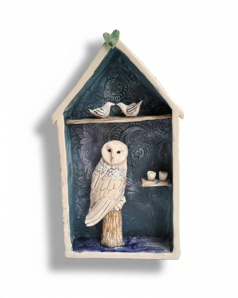 Hanging Barn Owl