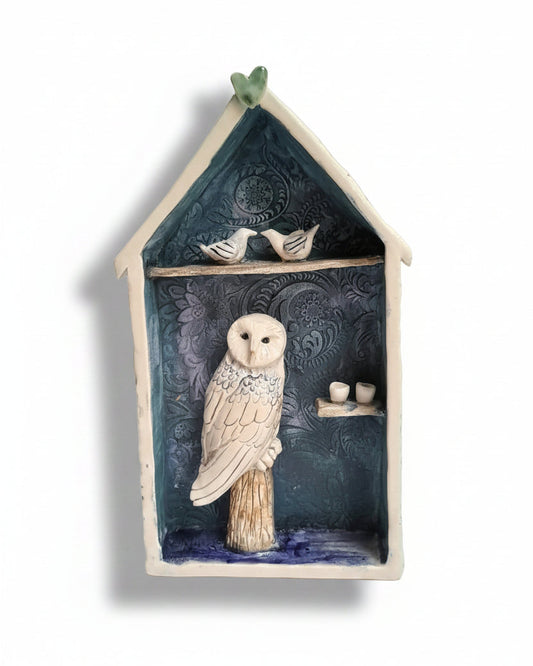 Hanging Barn Owl