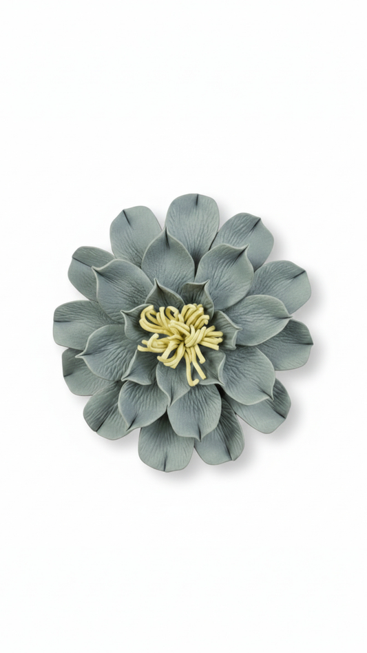 Dahlia in Soft Teal