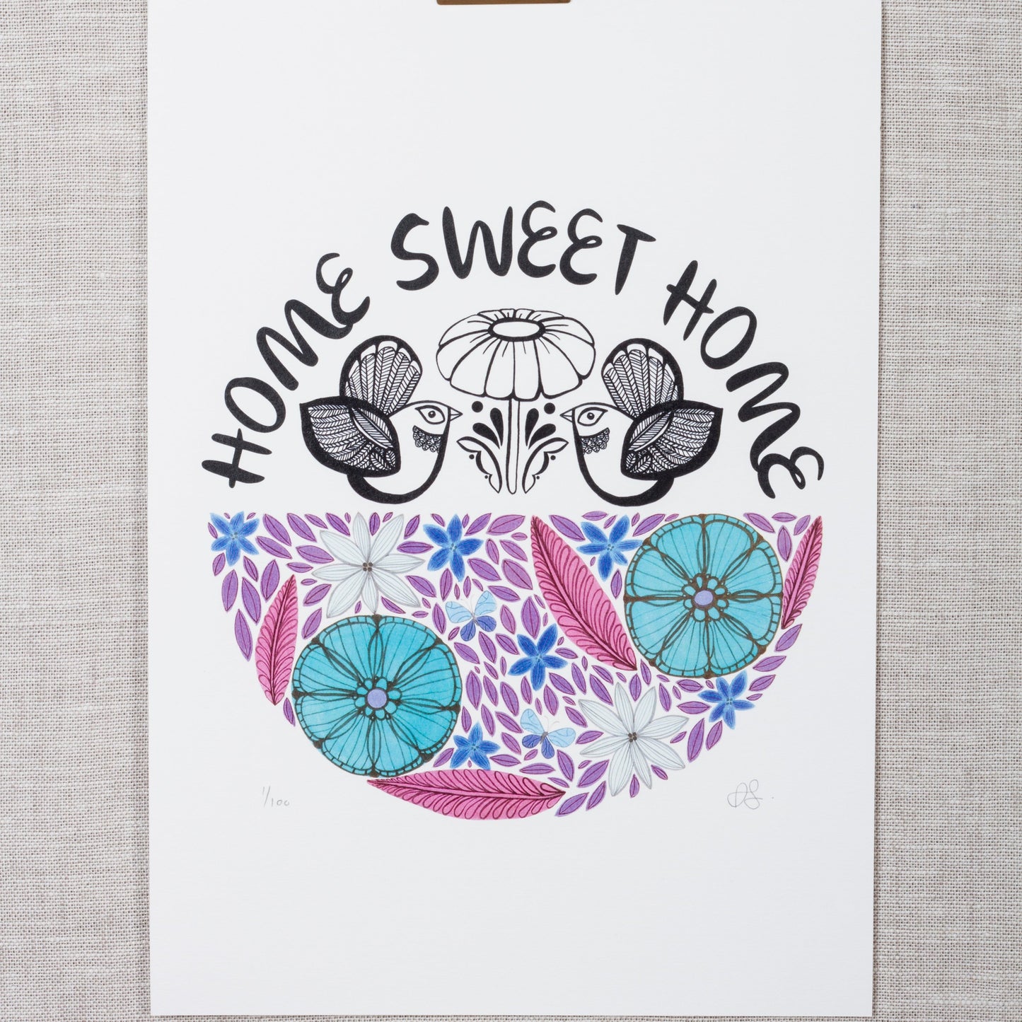 Home Sweet Home - A4 and A3 Prints