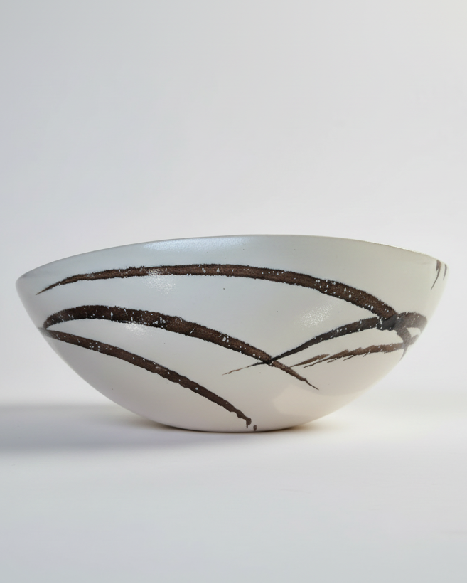 Black Titoki Cocoon Splash Bowl - Large