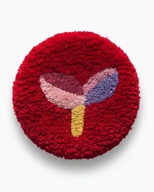 Red Ata - Tufted Round