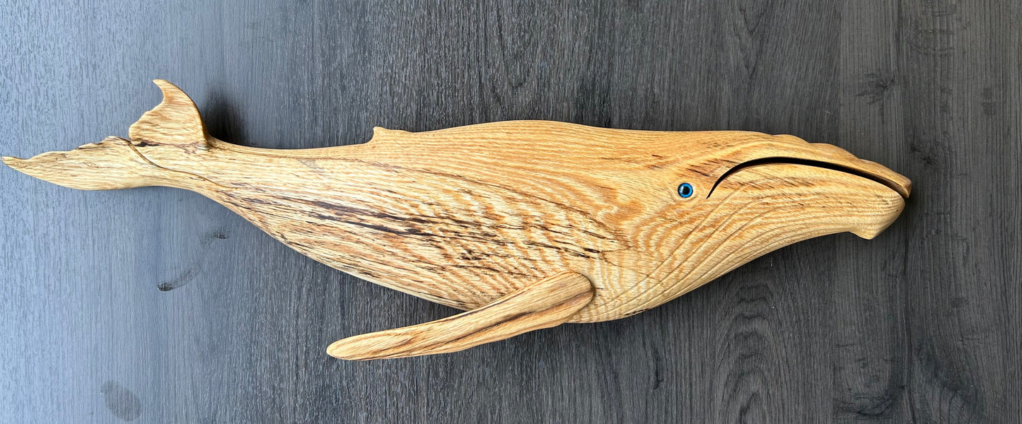 Humpback Whale in Oak