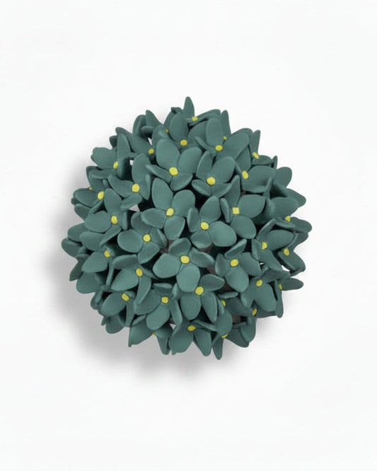 Hydrangea in Teal