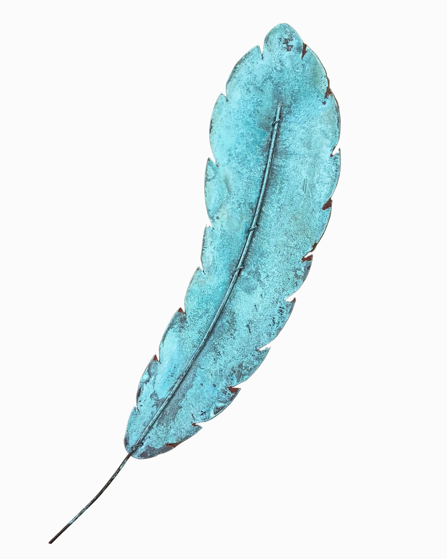 Copper Rounded Leaf Large