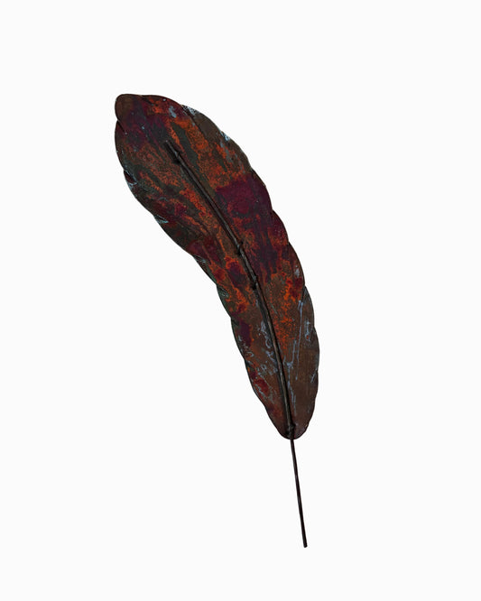 Copper Rounded Feather Medium and Small