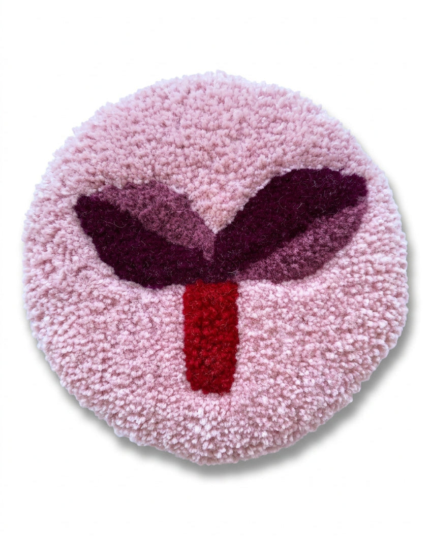 Pink Ata - Tufted Round