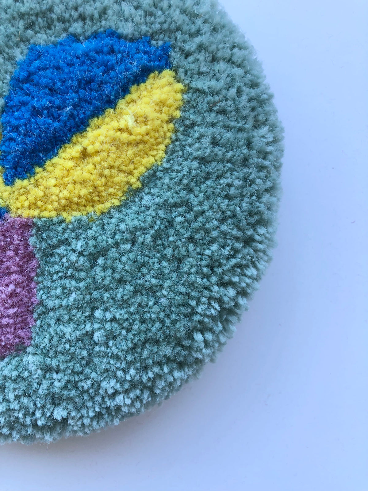 Green Ata - Tufted Round