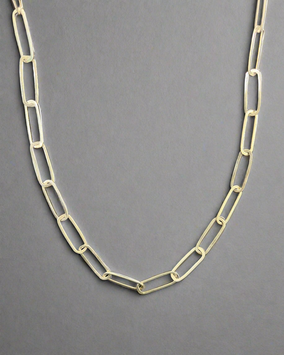 Rectangular Link Necklace
