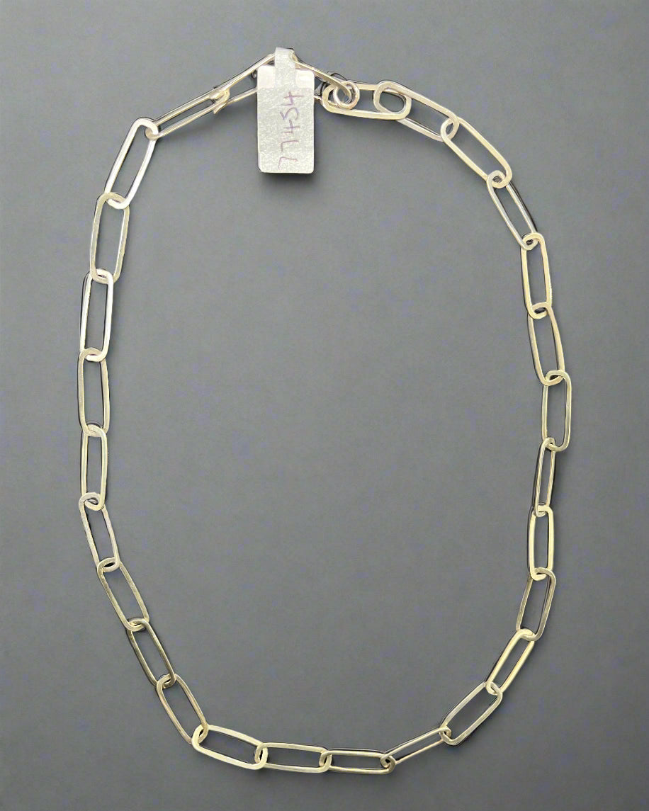 Rectangular Link Necklace