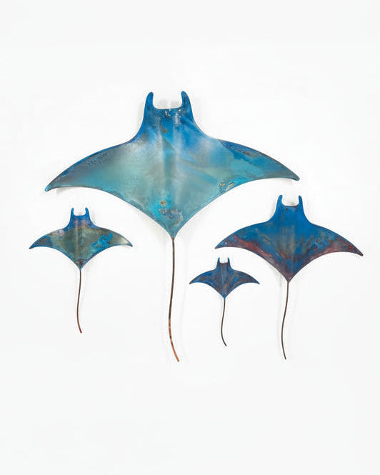 Manta Rays - Set of four