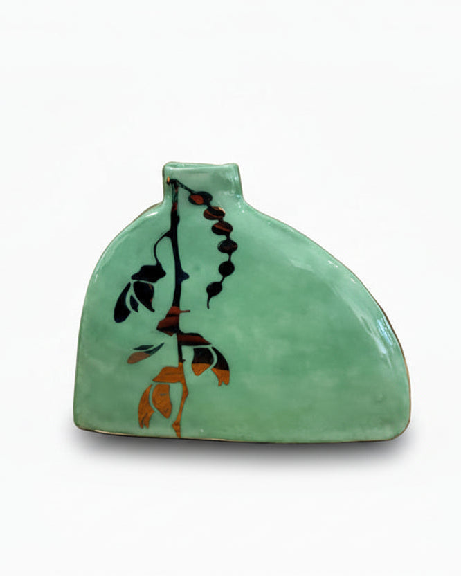 Kowhai Small Triangle Vase