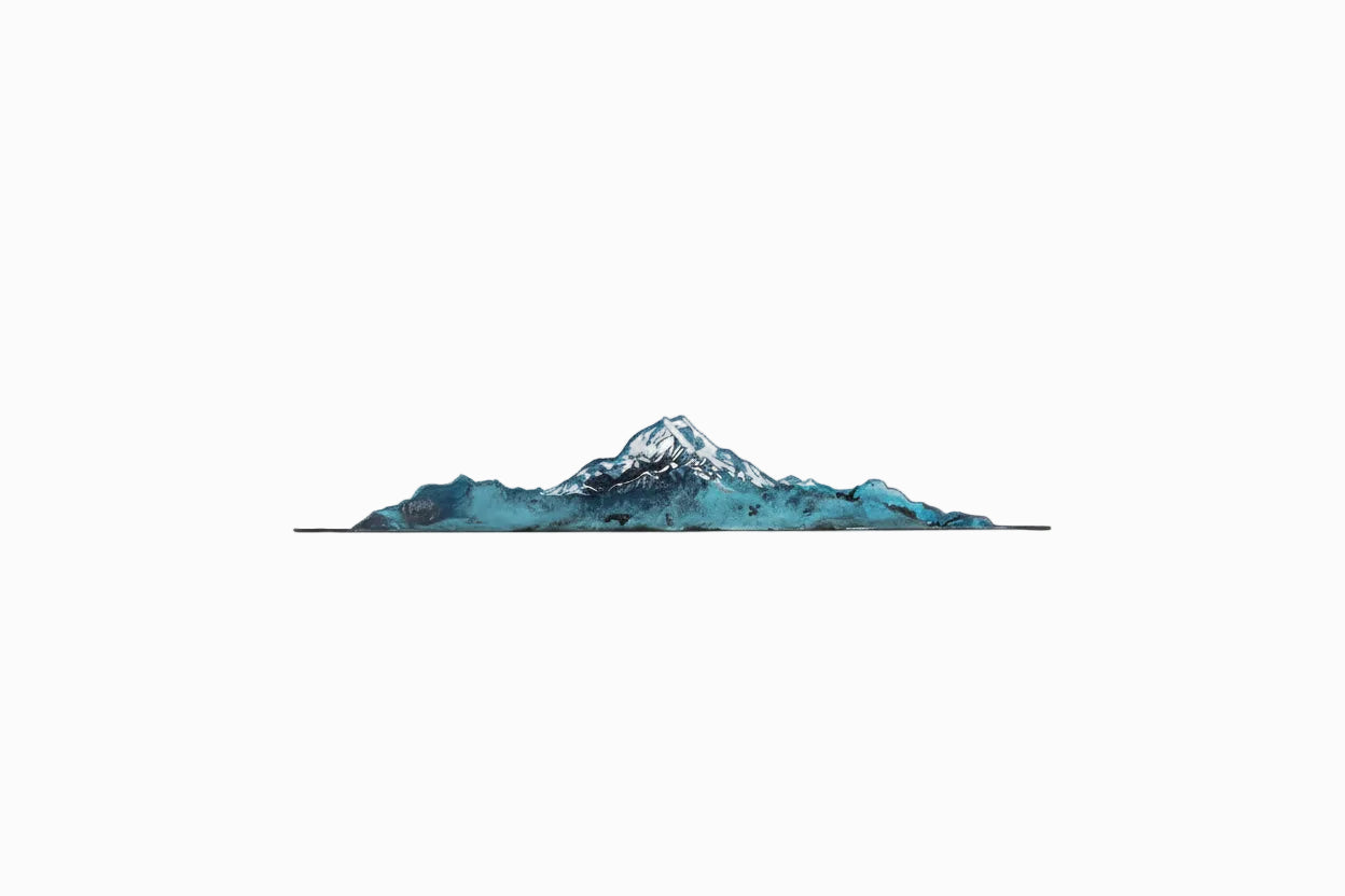 Aoraki / Mt Cook - Small Winter Stencil