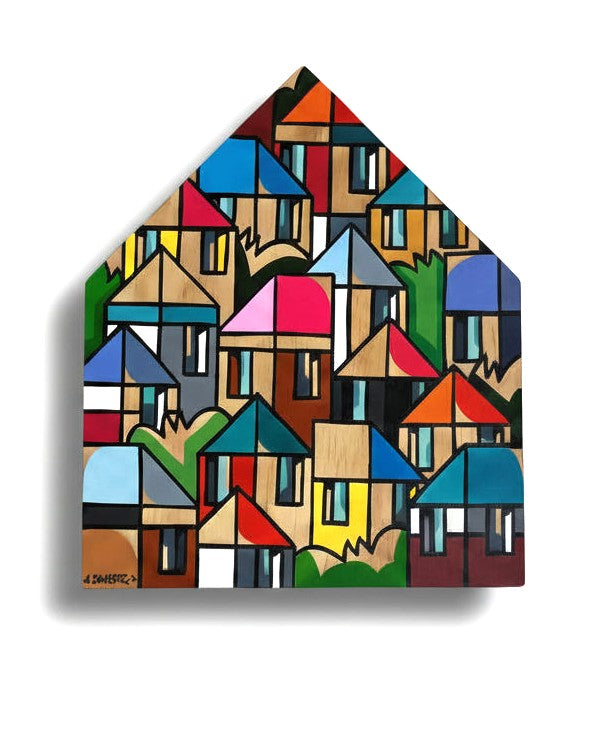 Small House - Blue