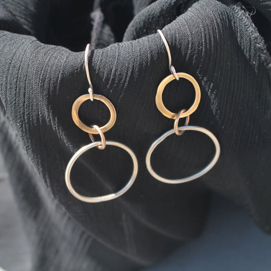 Three Hoop Earrings